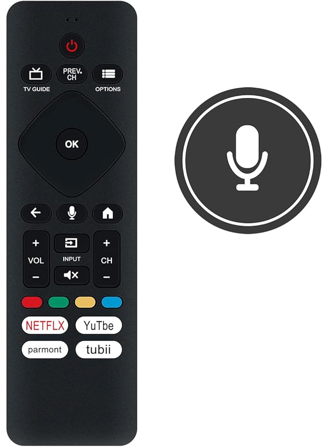 erorex Urmt26Cnd001 Replaced Remote Control Compatible With Philips Tv 43Pfl5704 F7 43Pfl5766 F7D 50Pfl5604 F7 50Pfl5704 F7 50Pfl5766 F6 50Pfl5766 F7D 55Pfl5766 F7 55Pfl5766 F7D 43Pfl5766 F6  - Image 5
