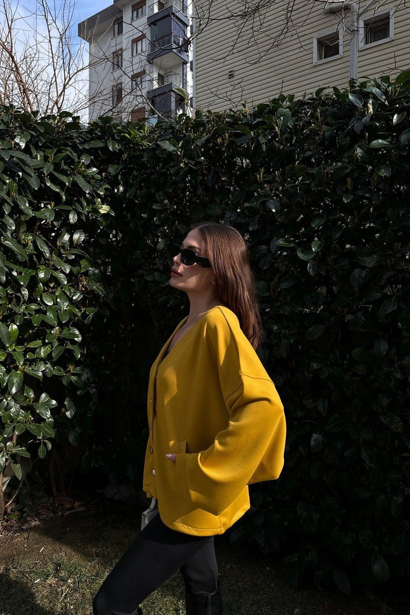 Weshaya Jacket Women Mustard - Image 2