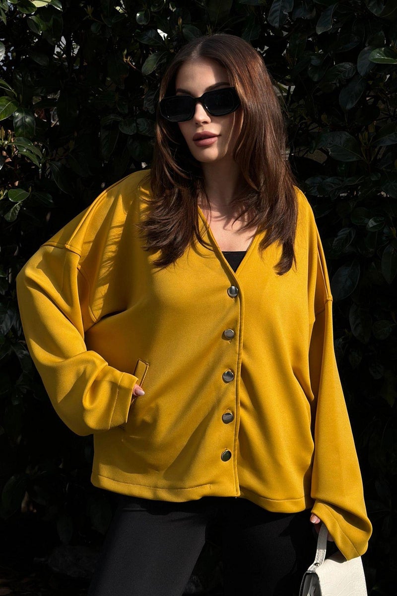 Weshaya Jacket Women Mustard - Image 1