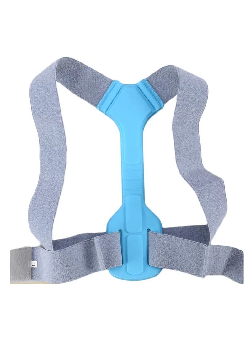 Relax Smart - Back Support Belt Posture Corrector Adjustable Upper Back Brace Supports and Straightens the Spine to Relieve Shoulder Neck and Back Pain - Image 1