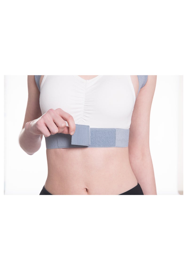 Relax Smart - Back Support Belt Posture Corrector Adjustable Upper Back Brace Supports and Straightens the Spine to Relieve Shoulder Neck and Back Pain - Image 1