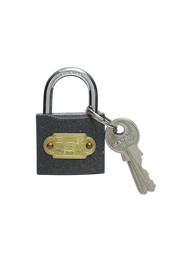 weatherproof metal lock (38mm) with 3 keys ensure maximum protection  - Image 1