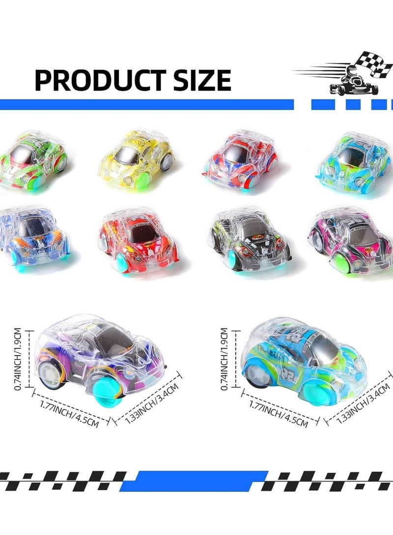 DURKU 50 PCS Pull Back Cars Toys for Boys, Bulk Toys Small Pull Back Cars, Racing Car Party Favours Toys Kids Christmas Stocking Fillers - Image 3