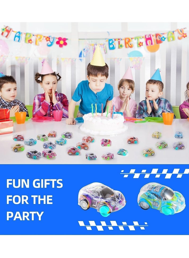 DURKU 50 PCS Pull Back Cars Toys for Boys, Bulk Toys Small Pull Back Cars, Racing Car Party Favours Toys Kids Christmas Stocking Fillers - Image 5