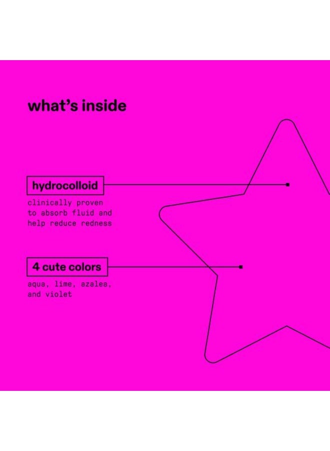 ستارفيس Starface لاصقات Hydro-Star® للبثور - عبوة الحفلات - Image 4