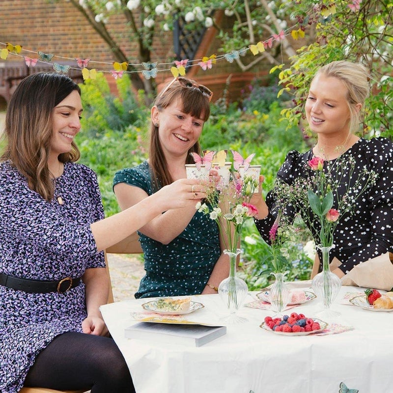 Talking Tables Fairy Bunting Banner | Great for Girls Tea Party, Birthday and Decor | Pink, Paper, 3M - Image 3