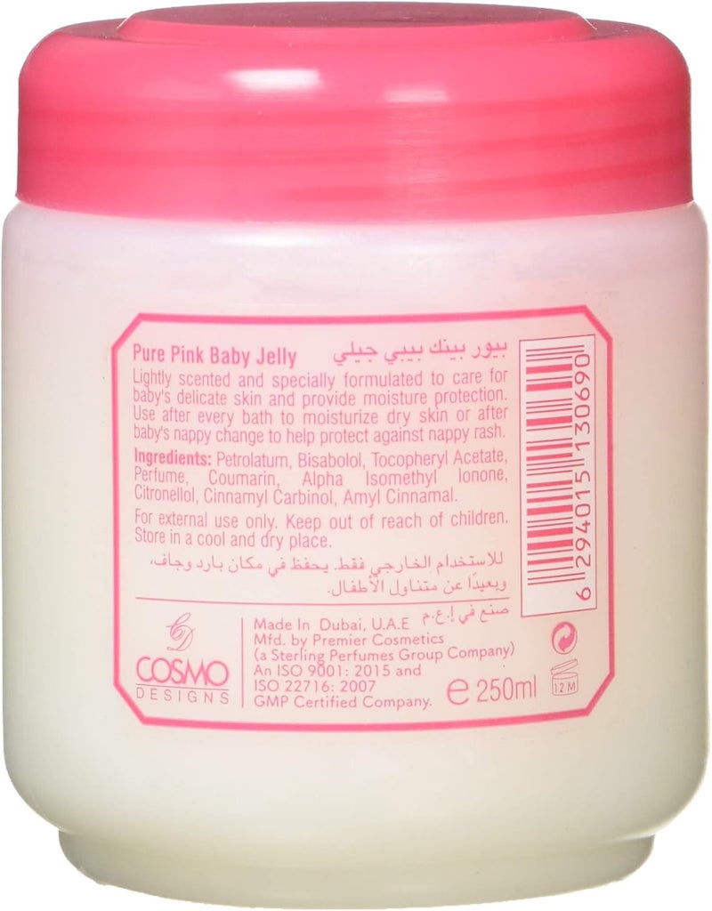 Cosmo Pure Pink Baby Jelly 250ml - Image 2