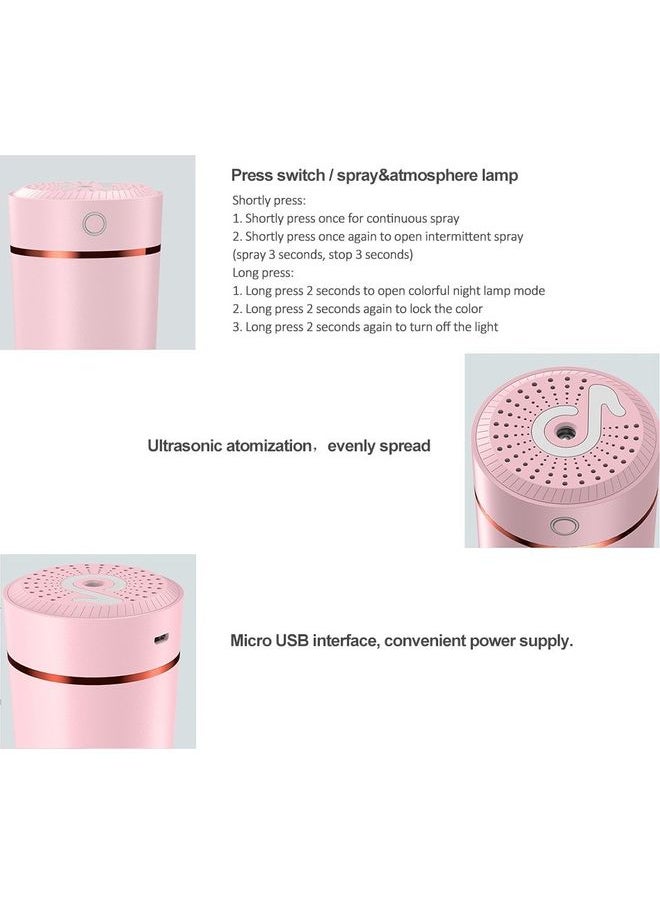 NIBEMINENT USB Humidifier Cup White 14.8x7x7cm  - Image 5