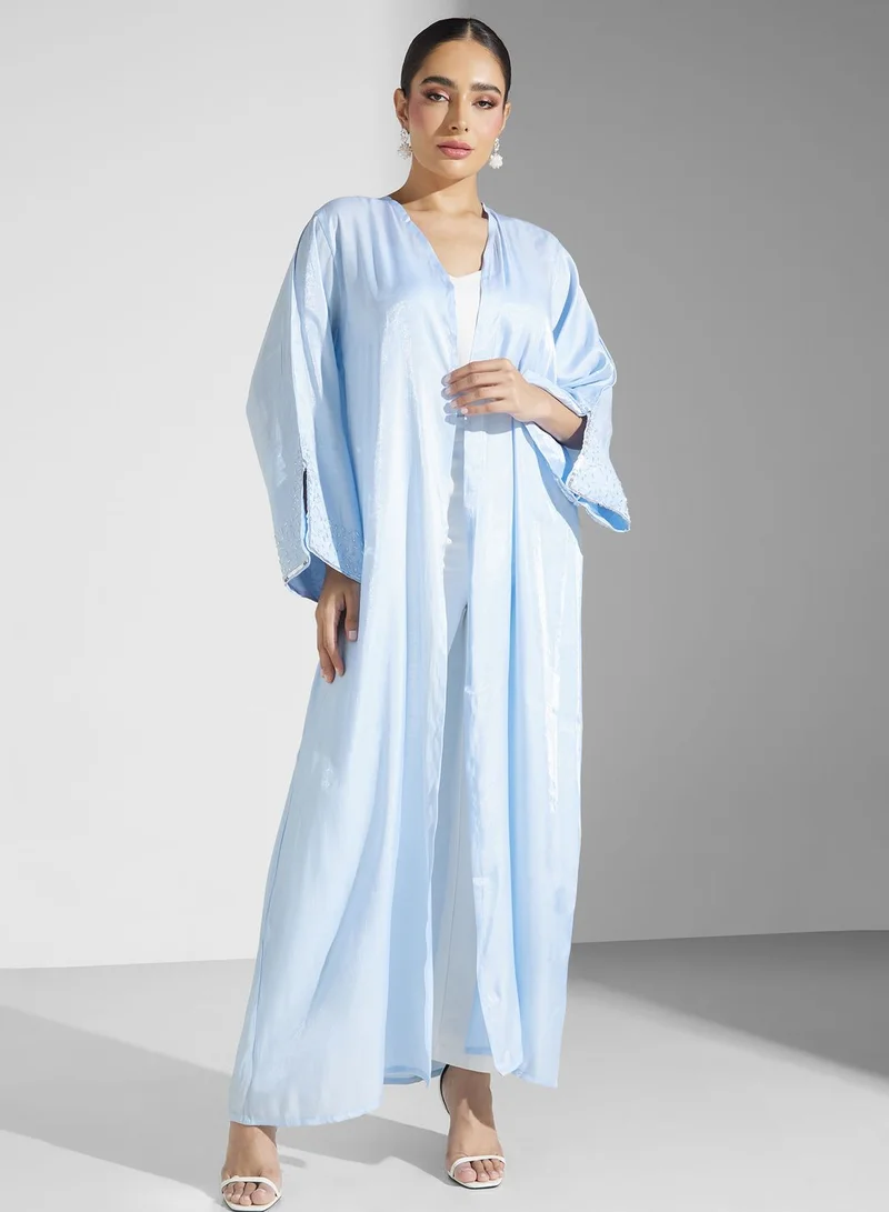 Khizana Embellished Detail Abaya