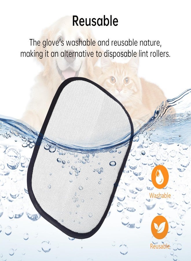 Omeyo Remover for Dogs & Cats – Gentle Grooming Tool for Pet Hair Removal Glove for Dogs & Cats – Upgraded Reusable Brush Pet Hair Gloves, Magic Brush Pet Hair Remover - Image 4