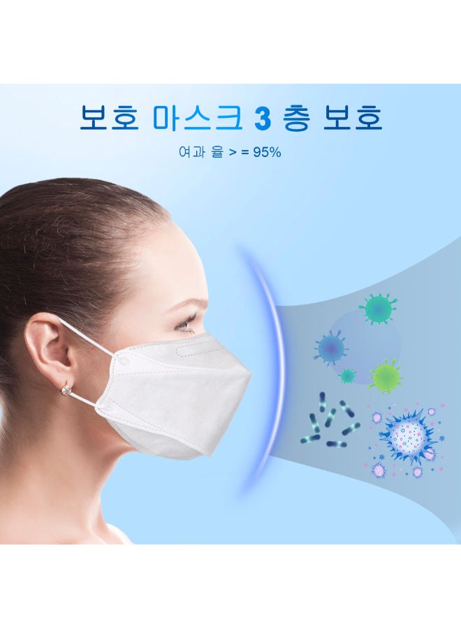 نيبمينينت مجموعة أقنعة واقية للأنف آمنة وجيدة التهوية وقابلة للتعديل مكونة من 50 قطعة - Image 3