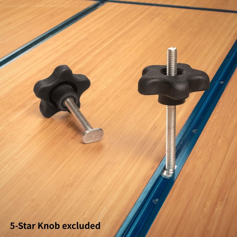 POWERTEC 1/4"-20 T Track Bolts 20 Pack for T Track, 3-1/2 Inch Long T Slot Bolts for Universal T Track, T Track Accessories for Woodworking Jigs and Fixtures (QTB1006) - Image 5