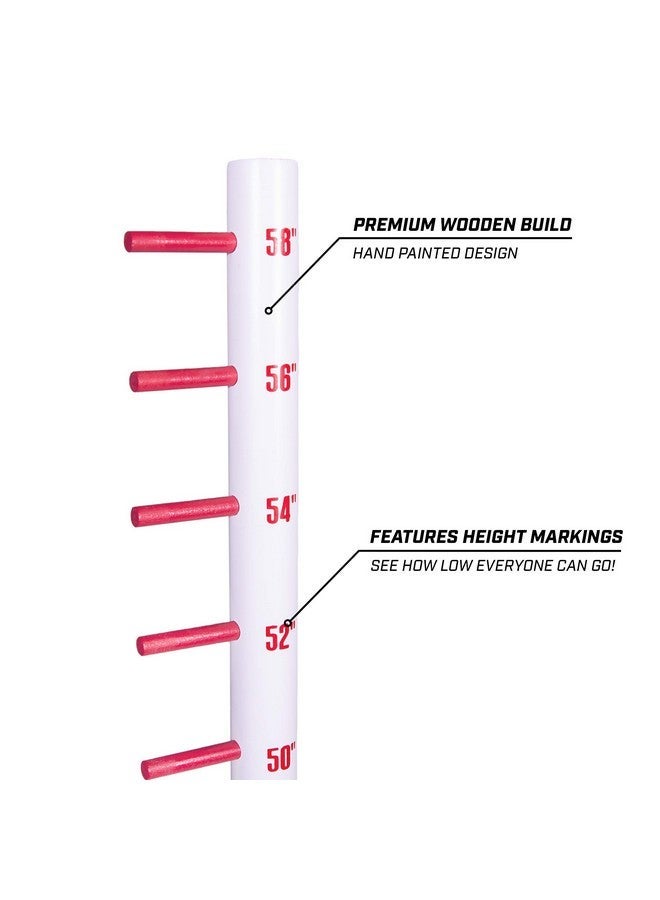 GoSports Get Low Limbo Premium Wooden Limbo Game Sets Up In Seconds Fun For Kids & Adults - Image 4