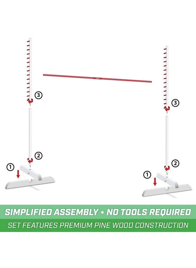 GoSports Get Low Limbo Premium Wooden Limbo Game Sets Up In Seconds Fun For Kids & Adults - Image 5