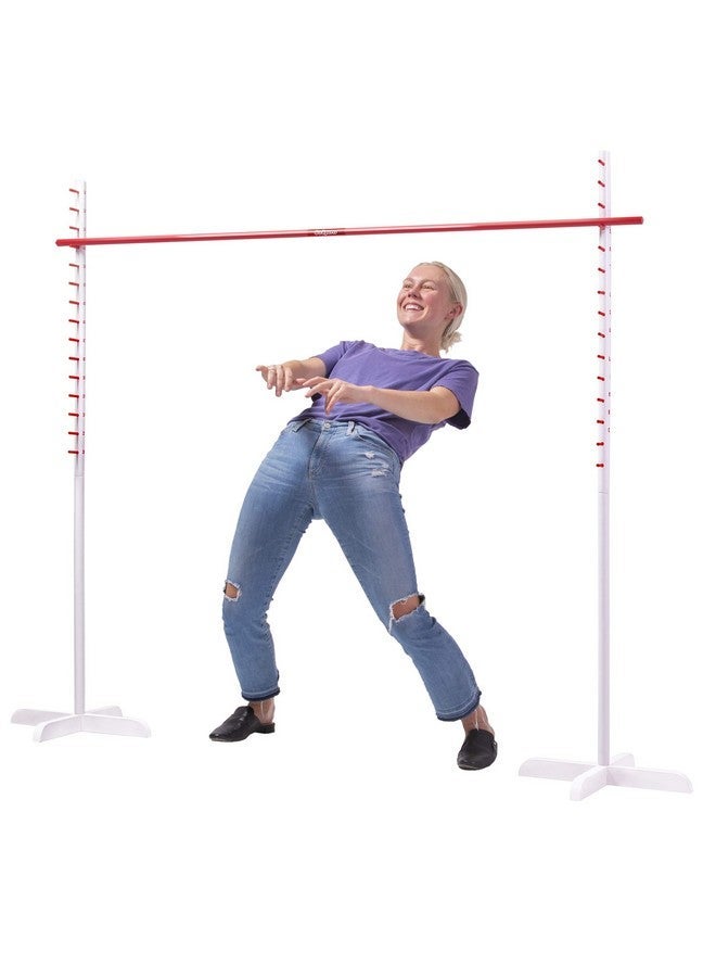 GoSports Get Low Limbo Premium Wooden Limbo Game Sets Up In Seconds Fun For Kids & Adults - Image 1
