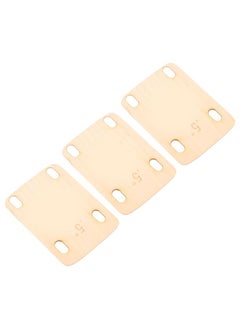 Thoraya Electric Guitar Neck Shim Maple Wood Neck Shim Spacer Instrument Accessory for Replacement 3pcs 0.5°  - Image 1