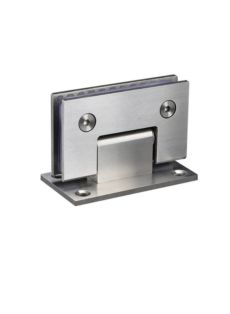 2 Pack 90 Degree Shower Door Hinges, Heavy Duty Frameless Glass Door Hinges Stainless Steel Bathroom Gate Clamp for 8-10 mm Toughened Glass, Rust & Corrosion Resistance - Image 2