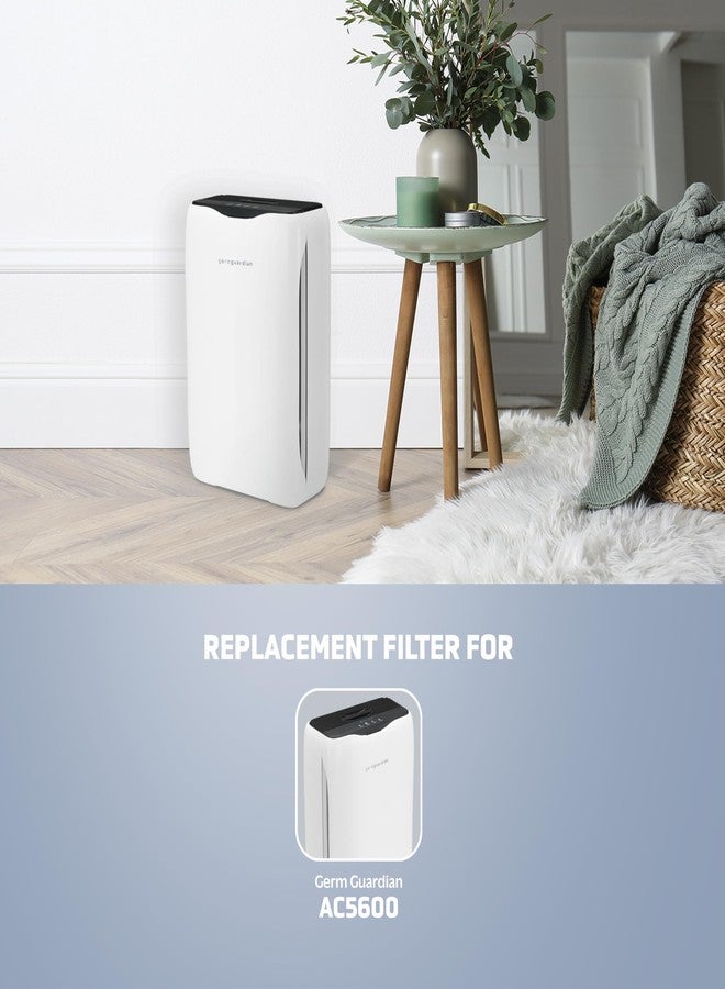 GermGuardian Filter N HEPA Pure Genuine Air Purifier Replacement Filter, Removes 99.97% of Pollutants GermGuardian Air Purifier AC5600, FLT5600 - Image 2