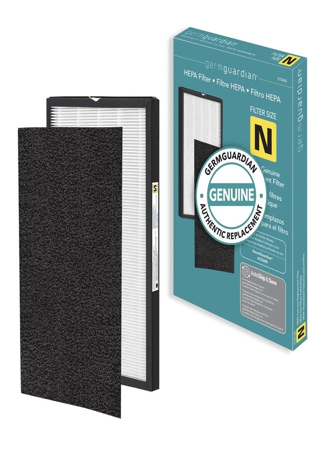 GermGuardian Filter N HEPA Pure Genuine Air Purifier Replacement Filter, Removes 99.97% of Pollutants GermGuardian Air Purifier AC5600, FLT5600 - Image 1