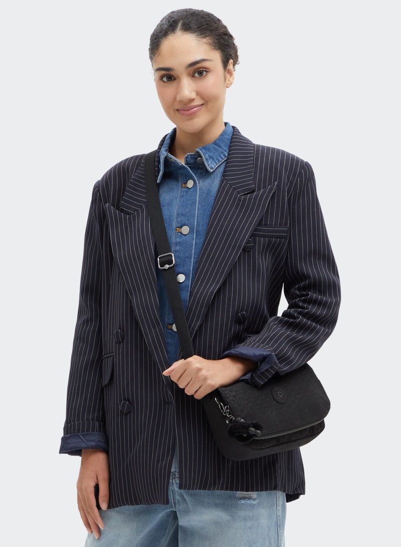 kipling Earthbeat Medium Across Body Shoulder Bag Signature Emb - Image 2