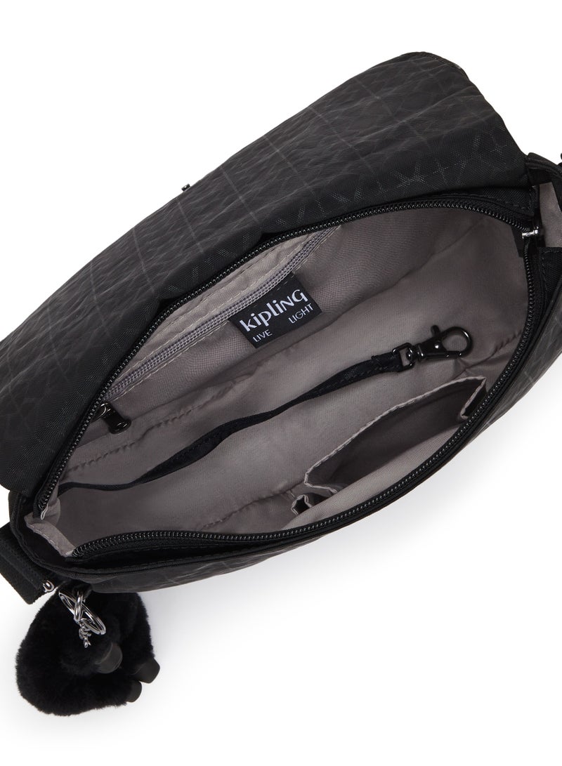 kipling Earthbeat Medium Across Body Shoulder Bag Signature Emb - Image 3