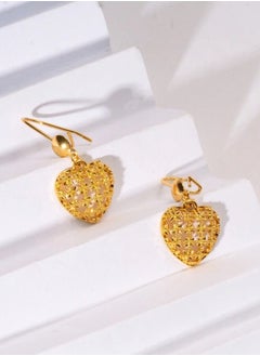 GOLDMAX Elegant 21k Gold Plated Earrings For Women  - Image 2