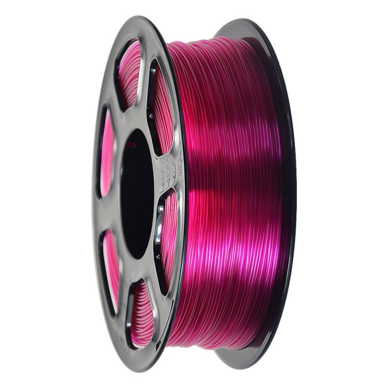 PETG 3D Printer Filament 1.75mm 1KG Transparent Violet - Low Warping Bubble-Free 0.03mm Diameter Tolerance High-Toughness Consumable for FDM 3D Printers Home Appliance Accessories Toys - Image 1