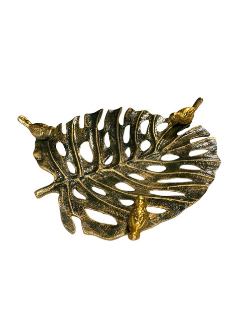 Decorative Bowl With Bird Accent