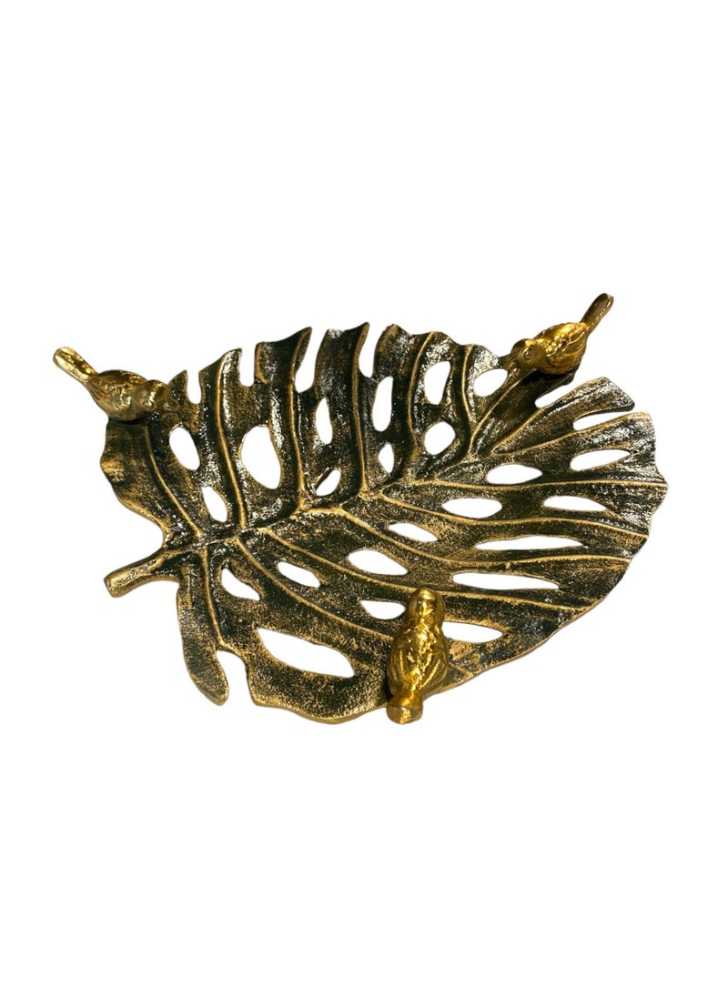 Generic - Decorative Bowl With Bird Accent - Image 1