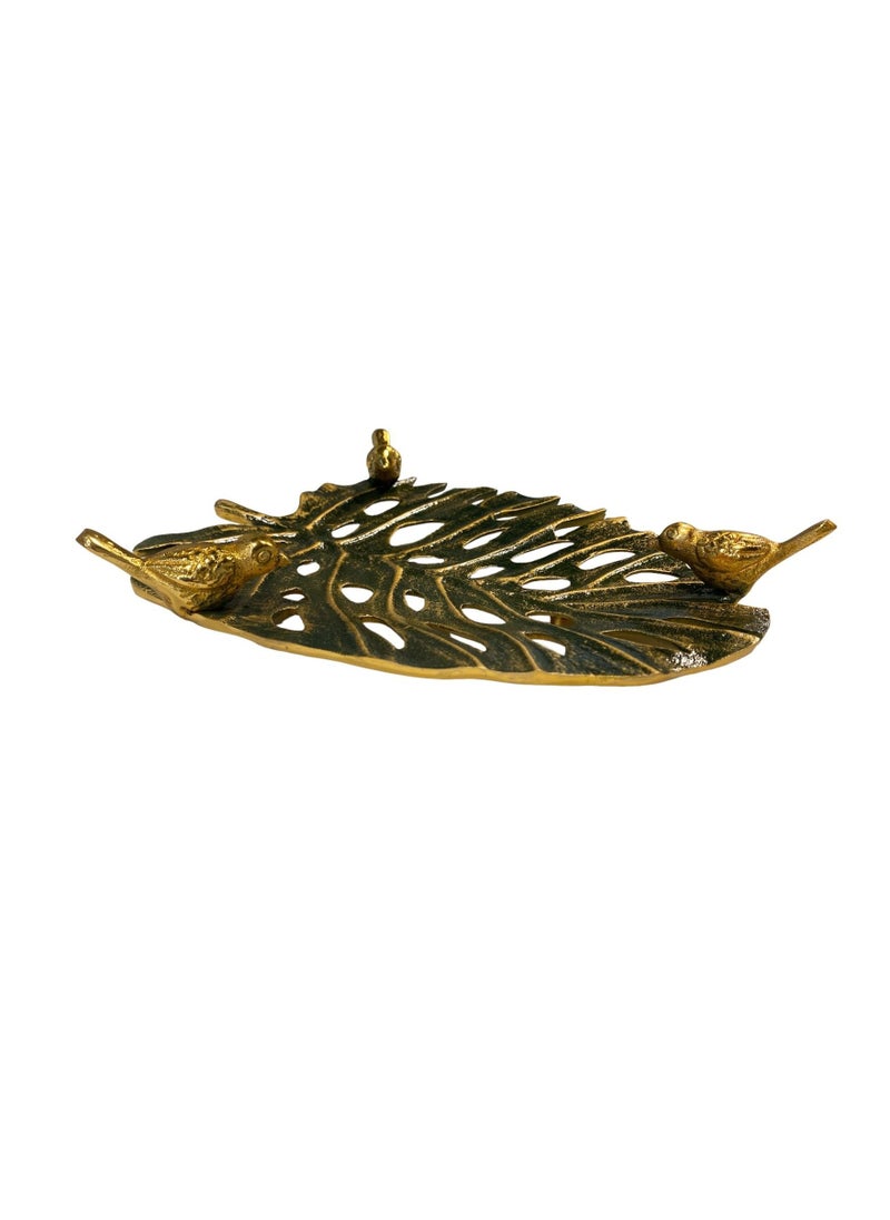 Generic - Decorative Bowl With Bird Accent - Image 1