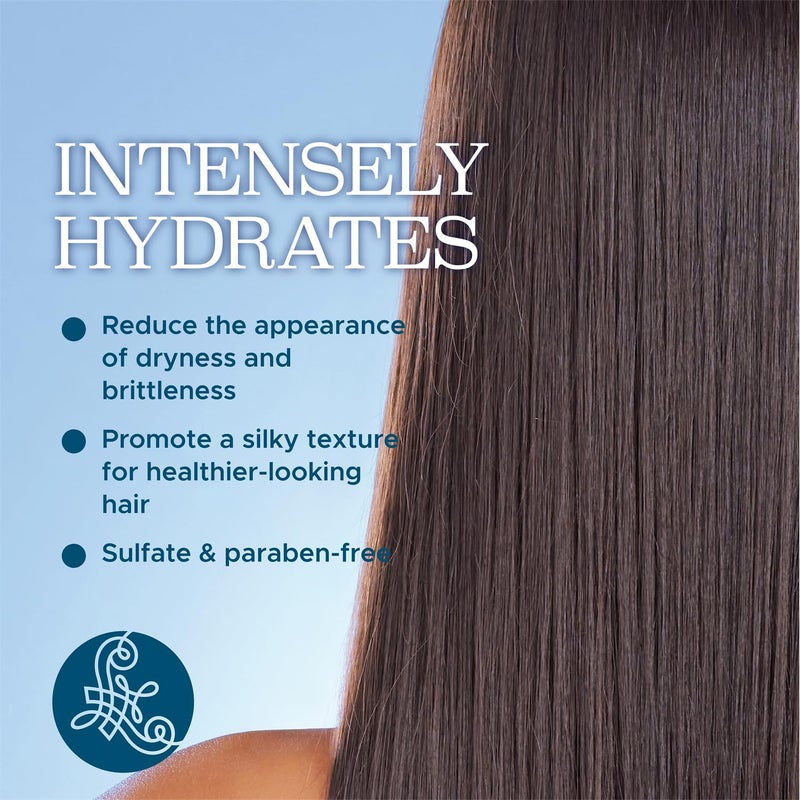 L LUSETA Luseta Hyaluronic Acid Moisturizing Hair Serum for Dry and Damaged Hair, Hair Oil Serum for Women Infused with Avocado Argan Oil and Shea Butter 3.38oz - Image 4