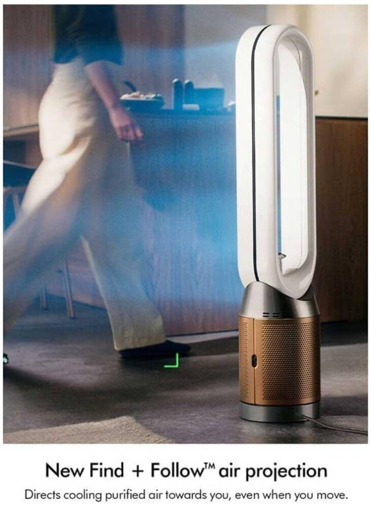 Dyson Find+Follow™ Purifier Cool PC3 TP14 (White/Gold) TP14 WHITE/ GOLD - Image 4