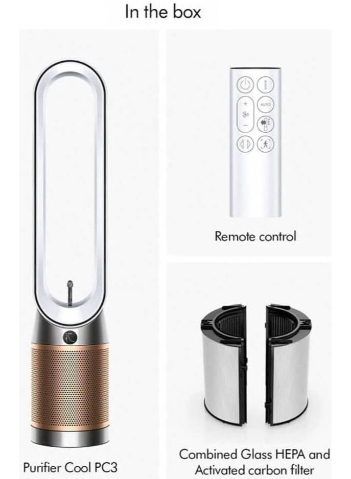 Dyson Find+Follow™ Purifier Cool PC3 TP14 (White/Gold) TP14 WHITE/ GOLD - Image 2