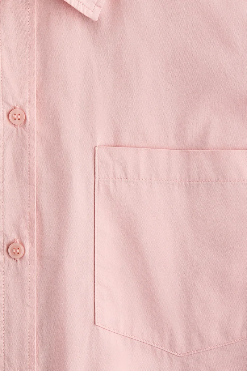 H&M MAMA Cotton poplin shirt