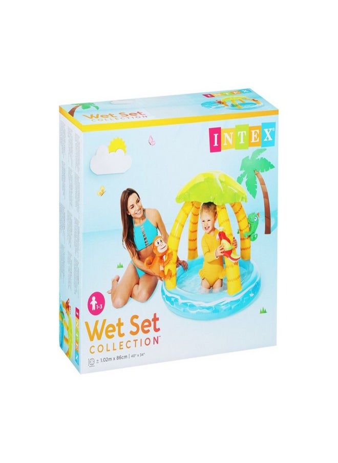 INTEX TROPICAL ISLAND BABY POOL 