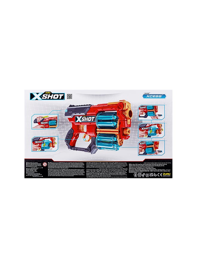 Zuru X-Shot إكسل إكسيست Tk-12 16 سهام - لعبة التصويب للأطفال والمراهقين والبالغين الأولاد والبنات، أنشطة عطلة خارجية، هدايا للأطفال أعمار 8+  - Image 2