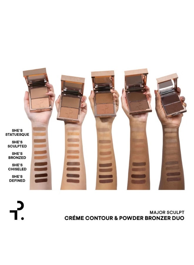 باتريك تا باتريك تي إيه كريم كونتور وبودرة برونزر ثنائية - شيز برونزر - Image 4