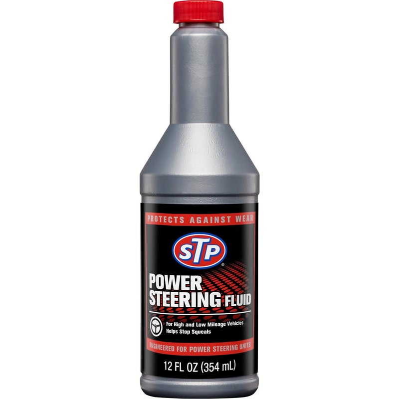 STP Power Steering Fluid, Protects Against Wear and Stops Squeels with all Power Steering Units, 12 Oz - Image 5