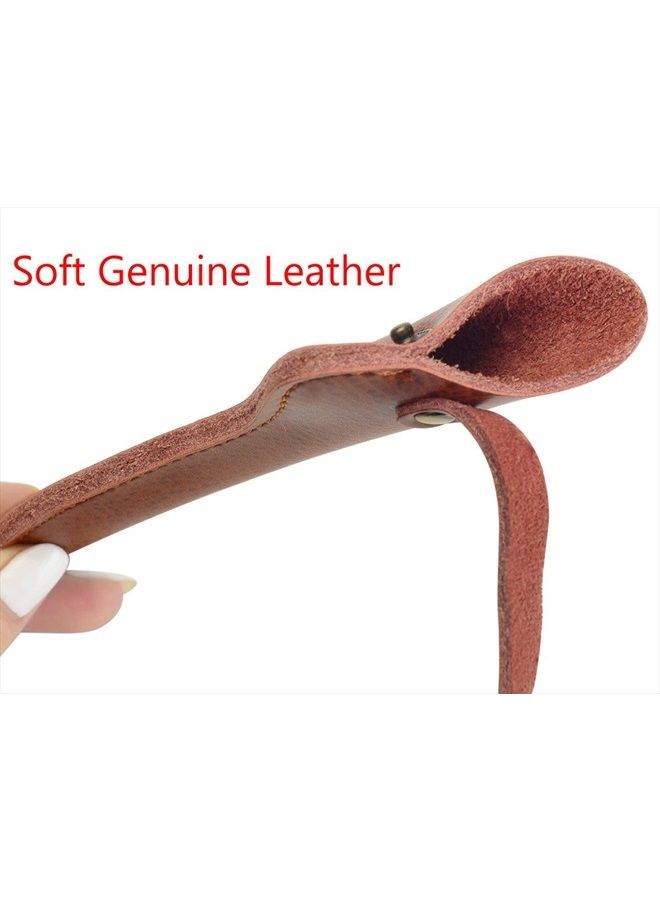 Perfehair Stylist Scissors Pouch Holder Holster, Leather Barber Hair Shears Bag (Pack of 2) - Image 5
