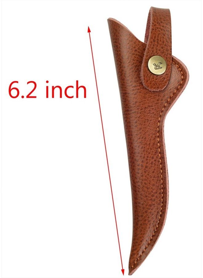 Perfehair Stylist Scissors Pouch Holder Holster, Leather Barber Hair Shears Bag (Pack of 2) - Image 2