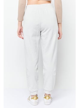 adidas Originals Women Sportswear Fit Outdoor Sweatpants, Light Grey  - Image 2