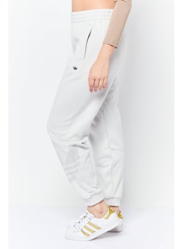 adidas Originals Women Sportswear Fit Outdoor Sweatpants, Light Grey  - Image 3