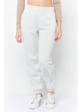 adidas Originals Women Sportswear Fit Outdoor Sweatpants, Light Grey  - Image 1