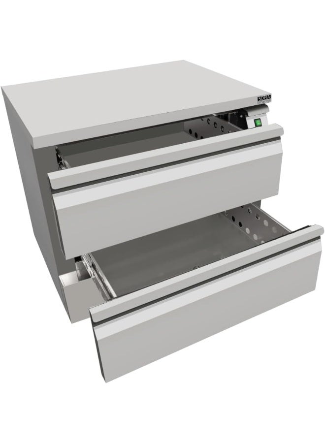 Sofia Refrigeration Variable Temperature Drawer, Chiller and Freezer, 4GN, 111 Litres Capacity, 90.5x70x86.5cm - Image 3