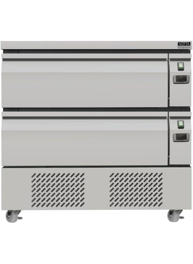 Sofia Refrigeration Variable Temperature Drawer, Chiller and Freezer, 4GN, 111 Litres Capacity, 90.5x70x86.5cm - Image 2