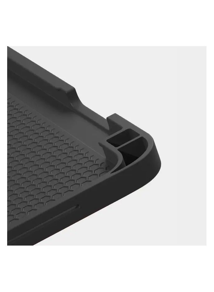 devia iPad Air 4th and 5th Generations (2022 & 2020) Leather Case 10.9 inch with Pencil Slot / Silicone Material / Foldable Design / Protection Against Scratch & Damage / Precise Cutouts - Black - Image 2