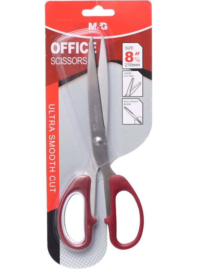 M&G Office Scissors, 8in Stainless Steel Blades for Precise Cutting in Paper and Fabric Projects - Image 3