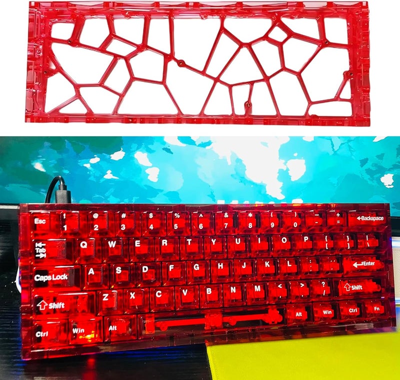 ordinarYone 1PC Ventilated Keyboards Shell Case Durability Enhances Airflows for GH60 GT60 Multiple Brands Easy Installation - Image 2
