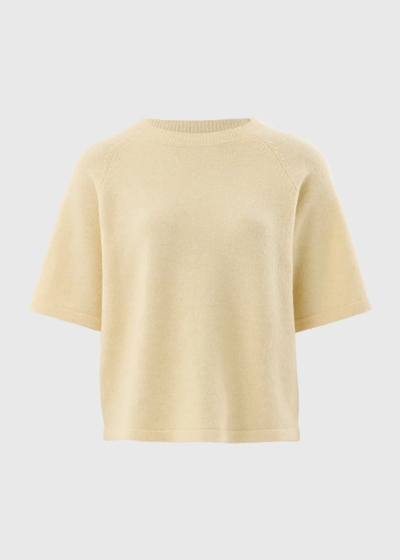 Matalan Yellow Knit Spandex T-Shirt