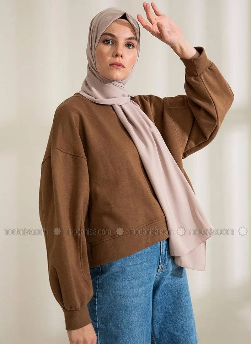 بيور سكارفس Cream - Plain - Shawl - Pure Scarfs